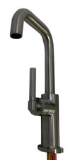 Brizo Litze 61053LF-SS Single Handle Square Arc Bar Faucet with Knurled Handle
