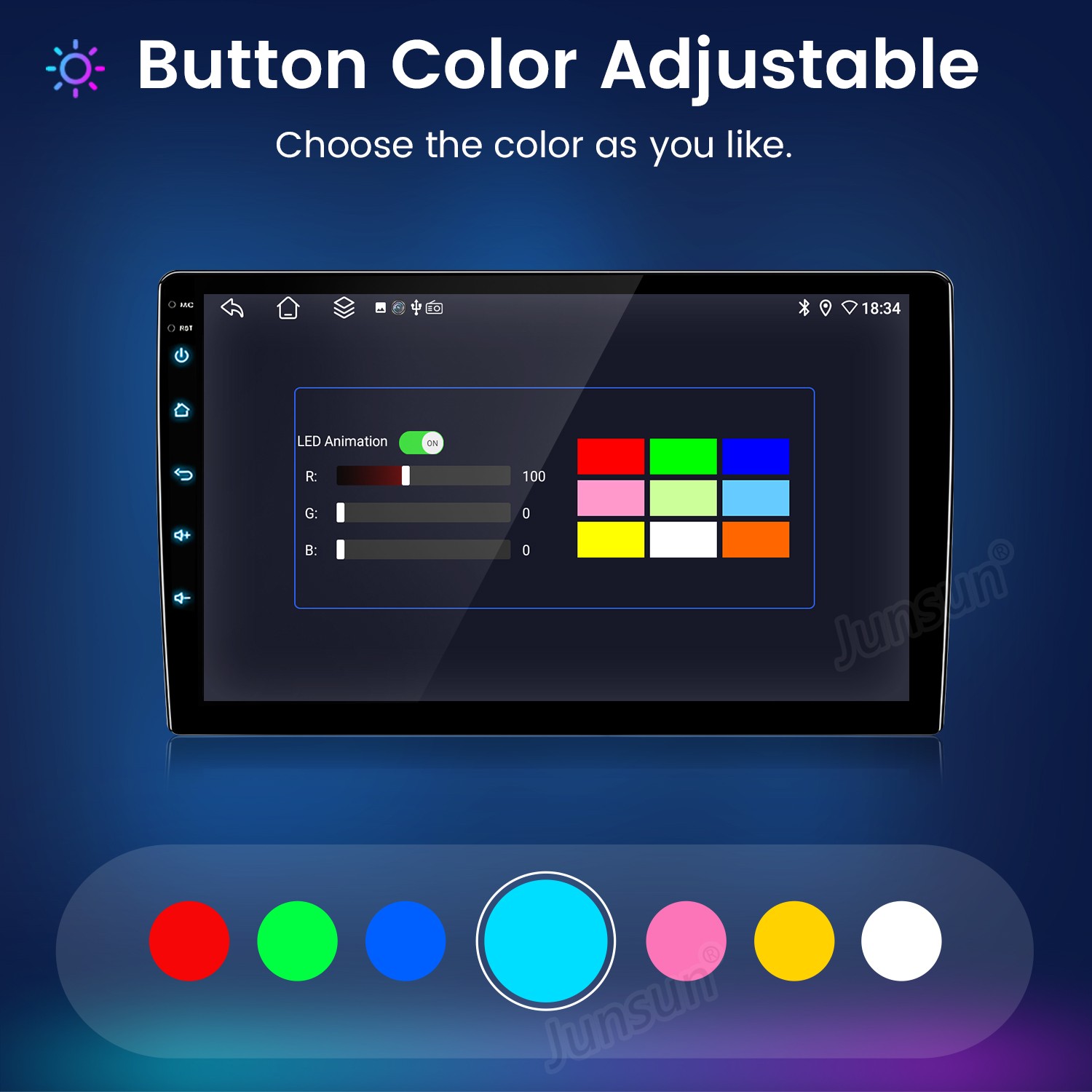 6+128G Android 14 Carplay Car Stereo Radio GPS Navi For Honda Fit Jazz 2007-2013