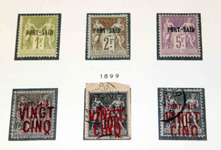 French Foreign Post Offices: LACE Collection on MOC Preprints