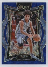 2024-25 Panini Select Concourse Blue Scope Prizm 122/249 Jaylen Wells #79 1o6l