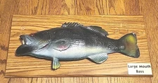 Vintage Sam's Large Mouth Bass Novelty Talking Fish 