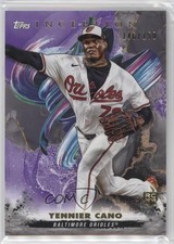 2023 Topps Inception Purple 146/150 Yennier Cano #122 1b3