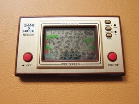 Parachute (PR-21) Nintendo Game and Watch in Very Good Condition