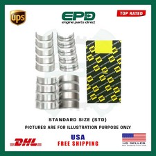 Fits Mercedes Benz A Class M270.910 Main Conrod Bearing Set Std 1.6l Petrol