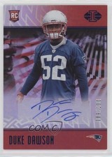 2018 Illusions Rookie Signs Trophy Collection Blue 89/100 Duke Dawson Auto 0f5o