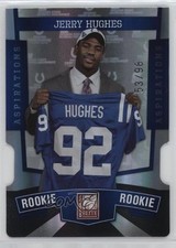 2010 Donruss Elite Rookie Aspirations Die-Cut 53/98 Jerry Hughes #186 11pj