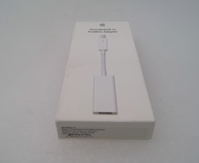 Apple Thunderbolt to FireWire Adapter - MD464LL/A for sale online