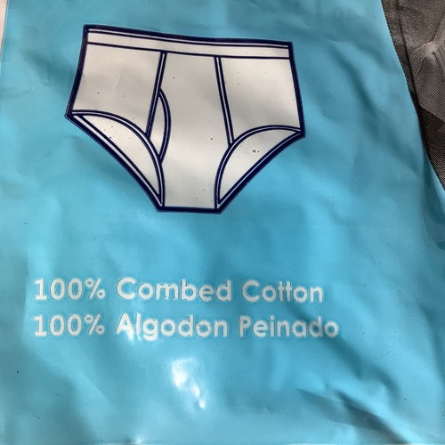 2-pk New Stafford Mens Full Cut Briefs Sz L 40 Cotton Vtg Comfort, Mis-Packaged - Picture 10 of 20