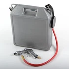 Air Powered Portable Sandblaster Kit | 30 lb Cap., 5 ft. Rubber Hose 2.5 Gallon