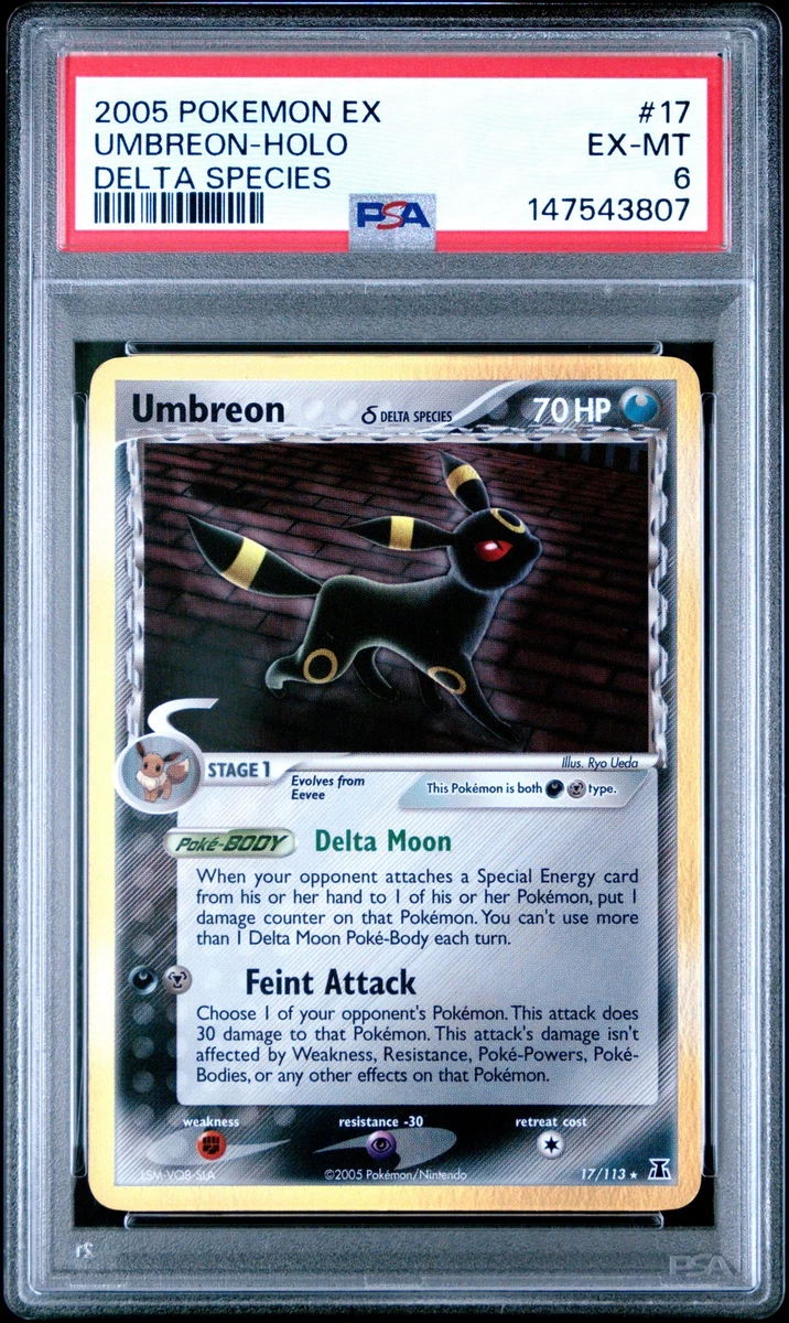Umbreon 2011 PSA EX プロモカード Umbreon ex [Stamped] #60 Prices | Pokemon Prismatic Evolutions