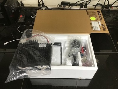 ''Lot of 3'' Vertex Standard VX-4000U Two Way Radio * Missing Head Unit*