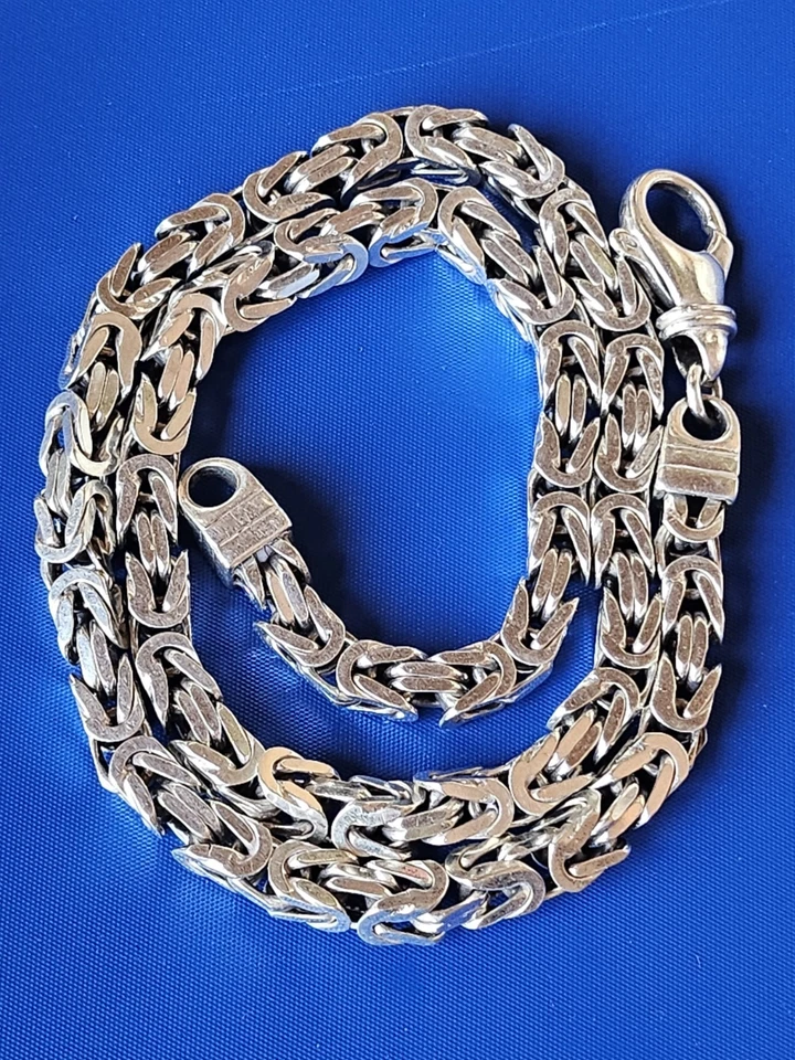 925 Sterling Silber Königskette - Bild 2 von 4