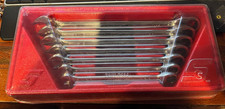 Snap-on Oxr707a 7pc Non-reversible Ratcheting Combination Wrench Set 38-34