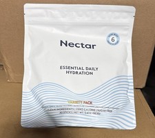 Nectar Essential DAILY Hydration Variety Pack 6 Fruit Flvr Sugar Free 30 Sticks 