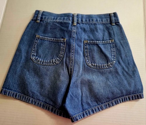 RARE Disney Classic Snow White Seven Dwarfs Embroidered Girls 8 Shorts Vintage - Picture 7 of 11
