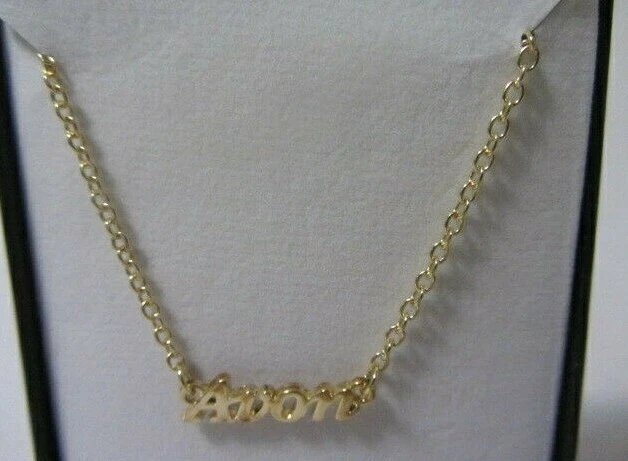 AVON JEWELRY SPARKLE LIKE A BOSS GOLD AVON LOGO 18