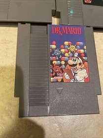 Super Mario Bros & Duck Hunt 5 SCREW W/ Dr Mario Nintendo NES Games Tested Works