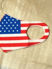 2 X WASHABLE FASHION PROTECTIVE STRETCH FACE MASK - UNISEX - FREE SIZE