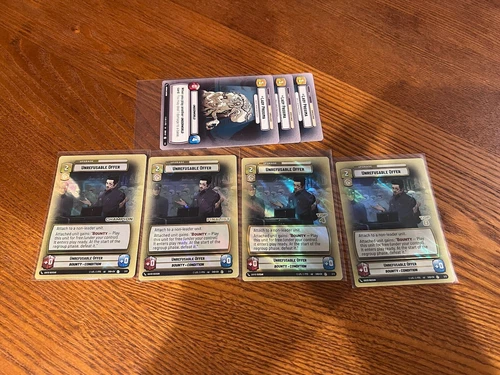 Star Wars Unlimited - Unrefusable Offer Promo x4 - Store Showdown Champion NM
