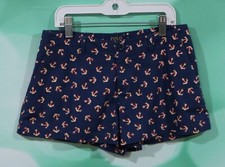Polo Ralph Lauren Size 12 Girls Blue Anchors Beach Theme Shorts