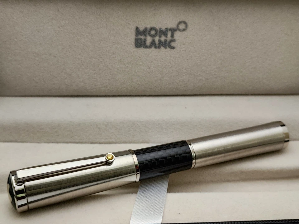 Pluma Estilográfica Montblanc Grandes Personajes Mahatma Gandhi Signature Edición Especial Foto 3 de 4