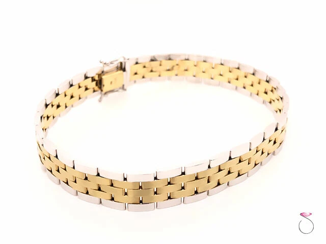 18k Yellow Gold 8.5” Link Bracelet, 29.2 Grams – Exeter Jewelers