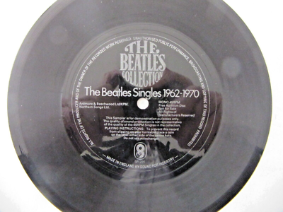 The Beatles Singles 1962-1970, flexi PROMO 45 | eBay UK