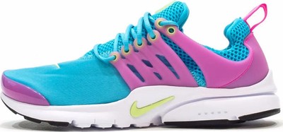pink and blue nike presto