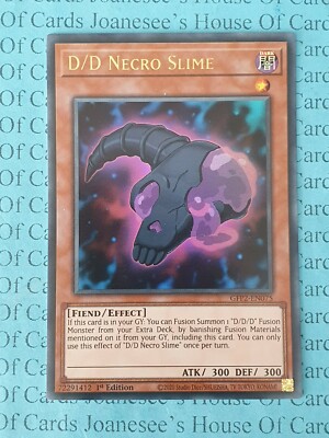 D/D Nekroschleim GFP2-DE075 Ultra Rare Yu-Gi-Oh Karte 1. Auflage Neu