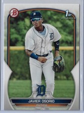 2023 Bowman - Prospects 1st Javier Osorio #BP-4 (RC) Detroit Tigers