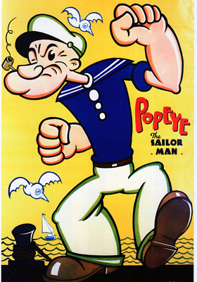 Popeye The Sailor Man Comics and Cartoons 8.5x11 Print | eBay