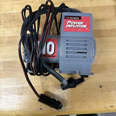 #ad Mid Atlantic Power Inflator 12 volt Plug In Tire Inflator 210 lbs air pressure $25.00