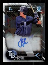 2016 Bowman Draft #CDA-JL Joshua Lowe 1st Chrome Base Auto