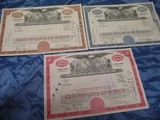 Pan American World Airways ,1968 / 70 ,histor. Wertpapiere , Aktien / USA ,# 506