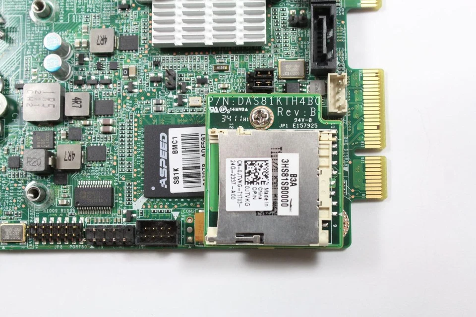 Dell OEM PowerEdge C5220 Server Motherboard Socket LGA1155 DDR3 KXND9 JTVKG - Image 3 of 3