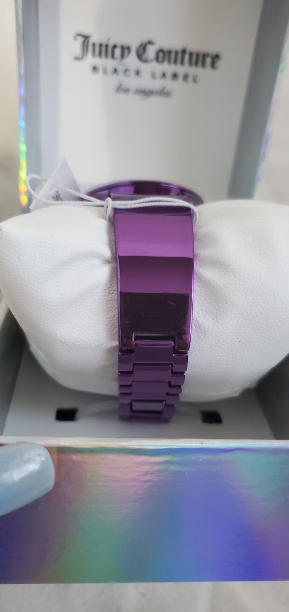Juicy Couture Black Label Watch Purple - NIB | eBay display picture 2