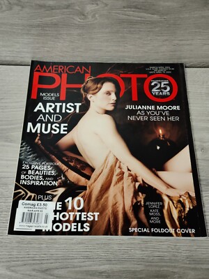 American Photo magazine March/April 2003 Julianne Moore cover