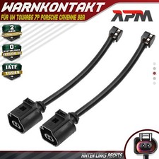 2x Warnkontakt Verschleißanzeiger Hinten für VW Touareg 7P Porsche Cayenne 92A