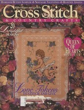 CrossStitch Country Crafts 20 Delightful Design January/February 1994 Magazine