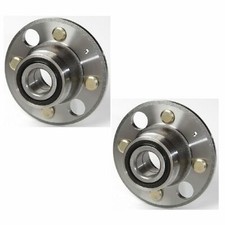 Conjunto de cojinete de cubo de rueda trasera compatible con Honda Civic 1992-1995; 1999-2000 par sin ABS