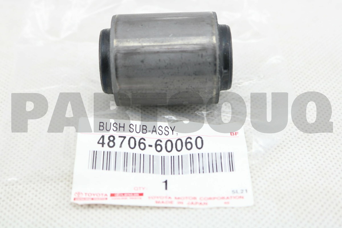 4870660060 Genuine Toyota BUSH SUB-ASSY, REAR LATERAL CONTROL ROD