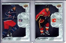  2019-20 Upper Deck Engrained Ebony #9 Seth Jones /49 Columbus Blue Jackets