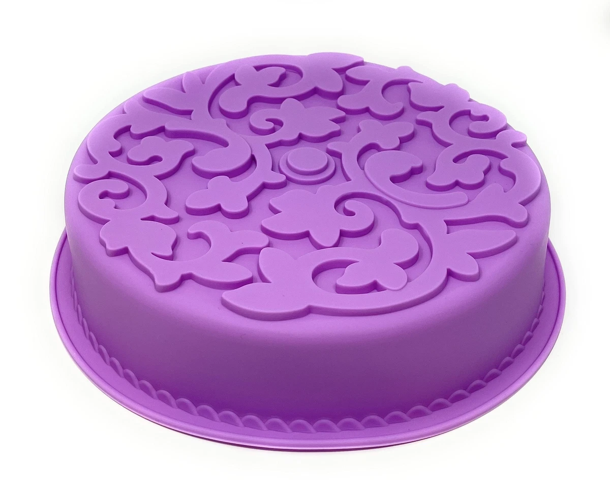 Round Silicone Cake Mold 10 Inch Round Silicone Molds Baking Forms