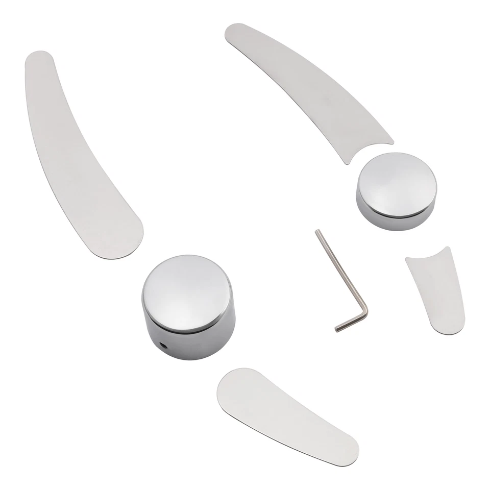 Cubiertas de perno de pivote y inserción de cuadro aptas para Harley Softail Fat Boy FLST 2000-07 EE. UU. Foto 3 de 4