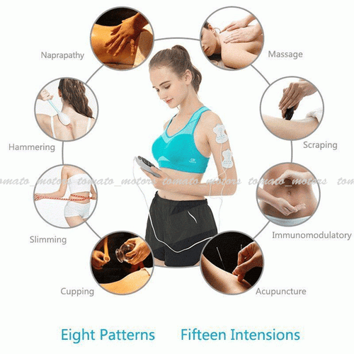 For Massager & Electrode Pads TENS Unit 50PCS Snap On Replacement Pads US - Picture 13 of 16