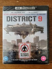 Brand NEW  SEALED  District 9 4K Ultra HD  Blu-ray  Region Free 