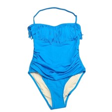 Kim Gravel x Swimsuits For All Fringe One Piece Removable Strap Sz 6 Swimsuit