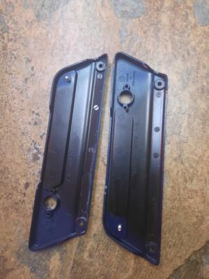 Harley Davidson OEM Touring Saddlebag Latches-Pair-Metallic-Black 