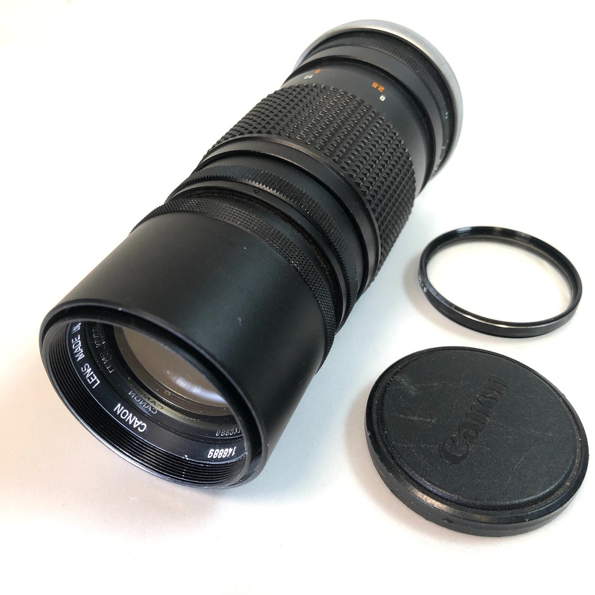 Canon FL 200mm F4.5 単焦点望遠レンズ MF 動作品 Exc+4] CANON FL 200mm f/4.5 MF prime lens CANON FL/FD mount From