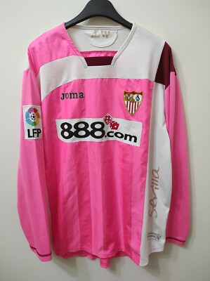 SEVILLA FC 2007-2008 away camiseta shirt trikot maillot maglia XL